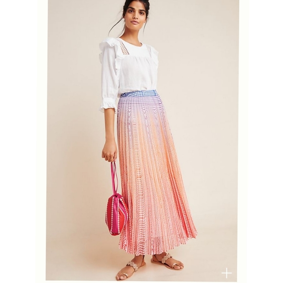 Anthropologie Dawn Maxi Skirt - Picture 3 of 10